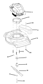 Part Location Diagram of 126T02-01777-B1 Briggs and Stratton Engine, 675 Ser, X-Spec, Fc